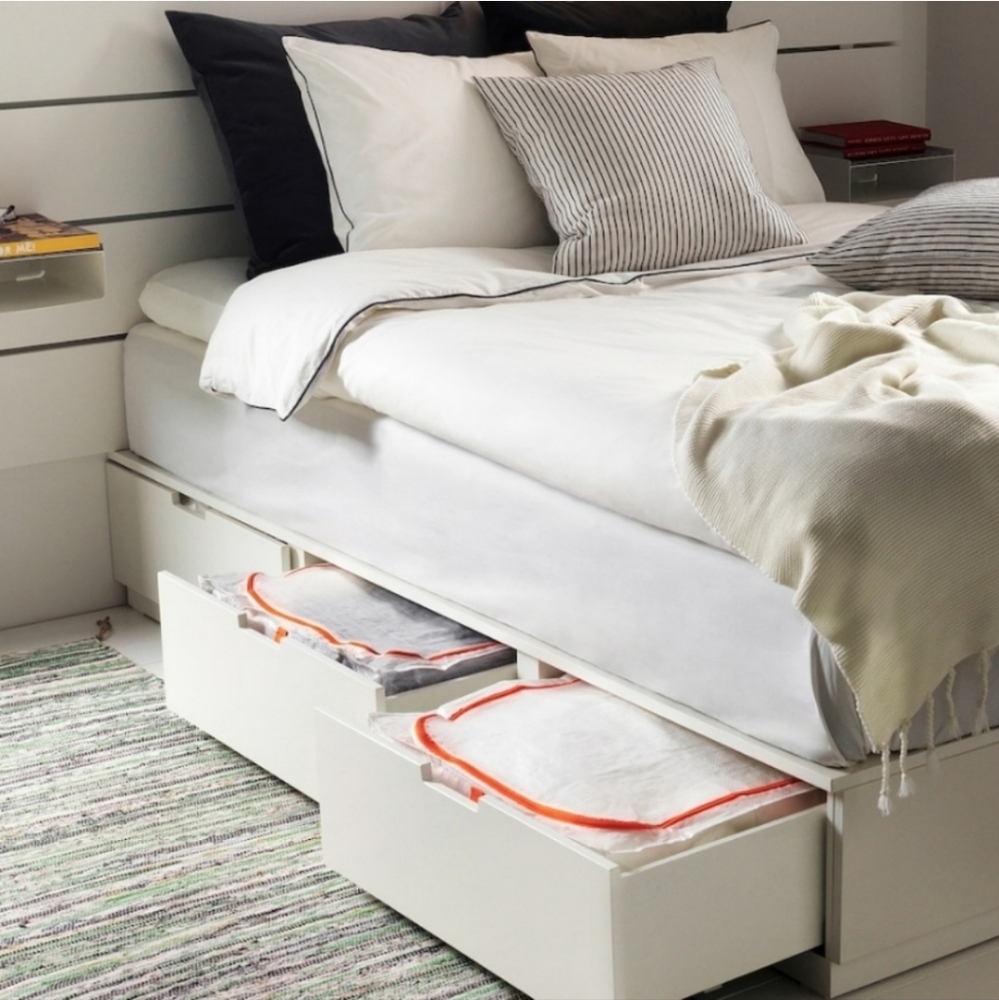 2 PACK IKEA STORAGE CASE (22×19×7")